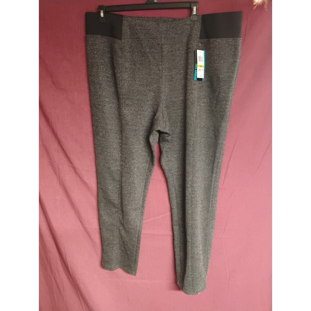 Style & Co 24W Speckle Dot Comfort Waist Mid Rise Skinny Leg Pants